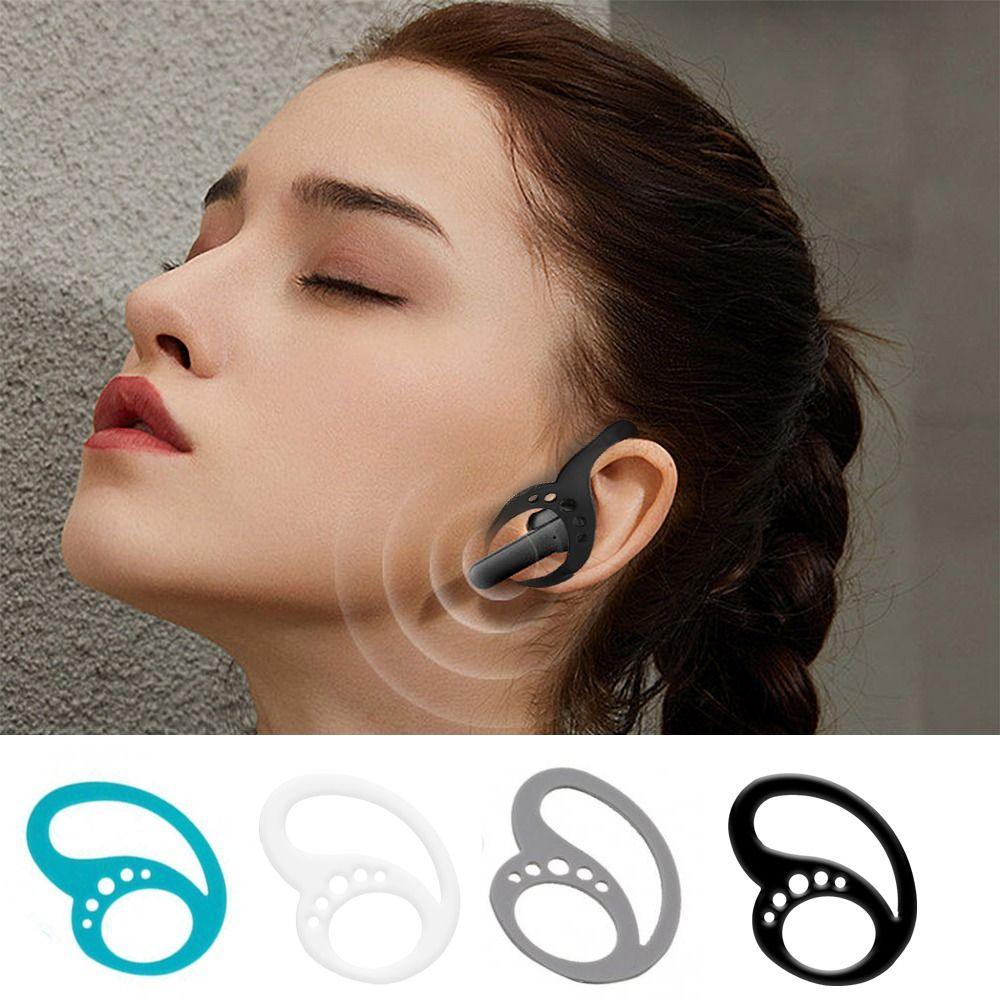 

2pcs Prevent Falling Off Silicone Earbud Covers Anti Drop Keepods Keeps Swim білий