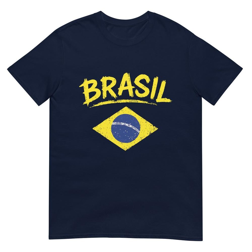 Brasil With Brazilian Flag Colors Unisex Unisex Kids Brazil Tshirt S
