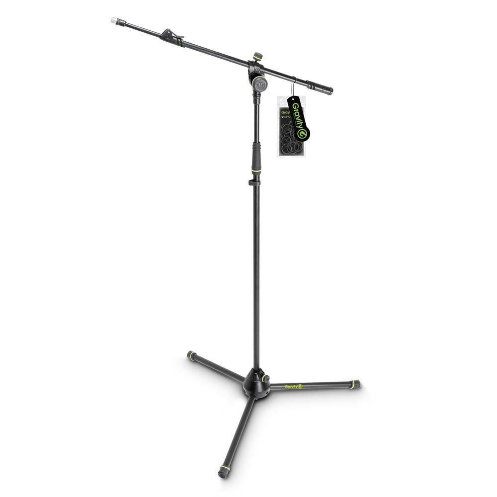 Gravity Microphone Stand GMS4322B 2-Section Boom Tripod Base Black