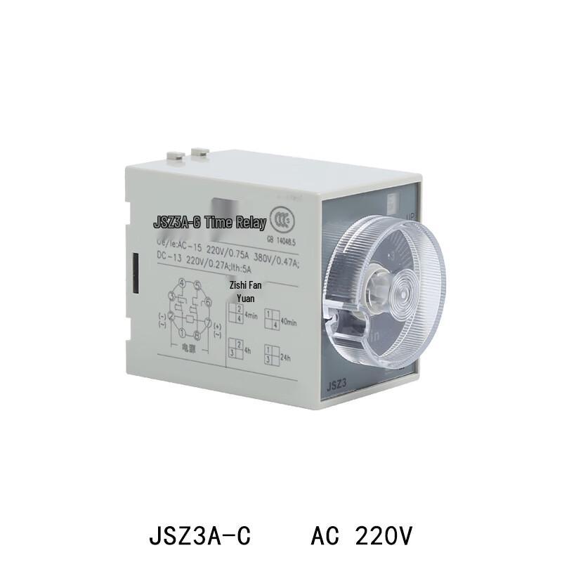 Jinghong JSZ3A-C Przekaźnik czasowy AC 220V
