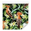 Hoopoes Among Flowers Wallpaper for Living Room and Bedroom 50x1000