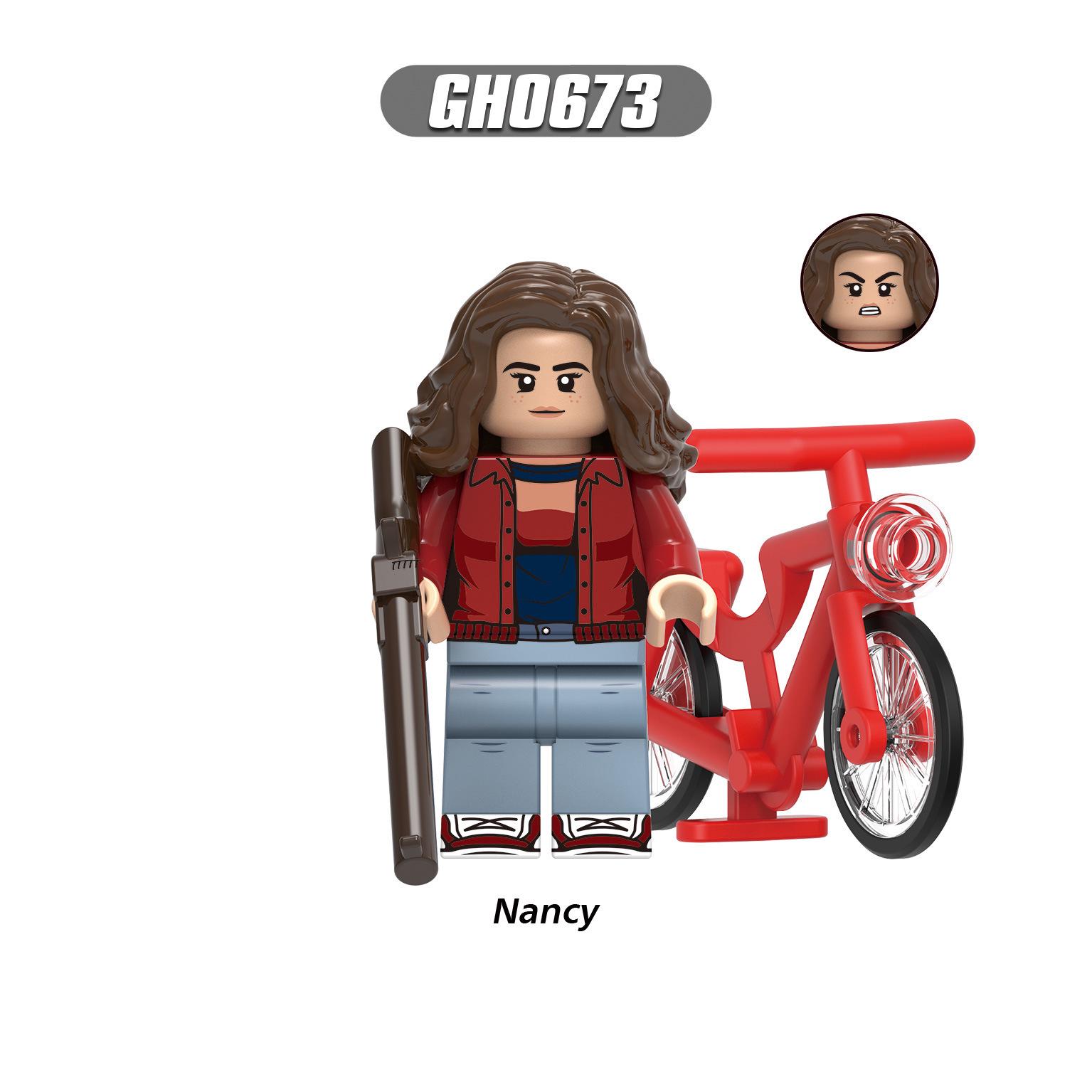 Strange Building Blocks Minifigure: Demon King Dustin Toy (GH0668-0675)