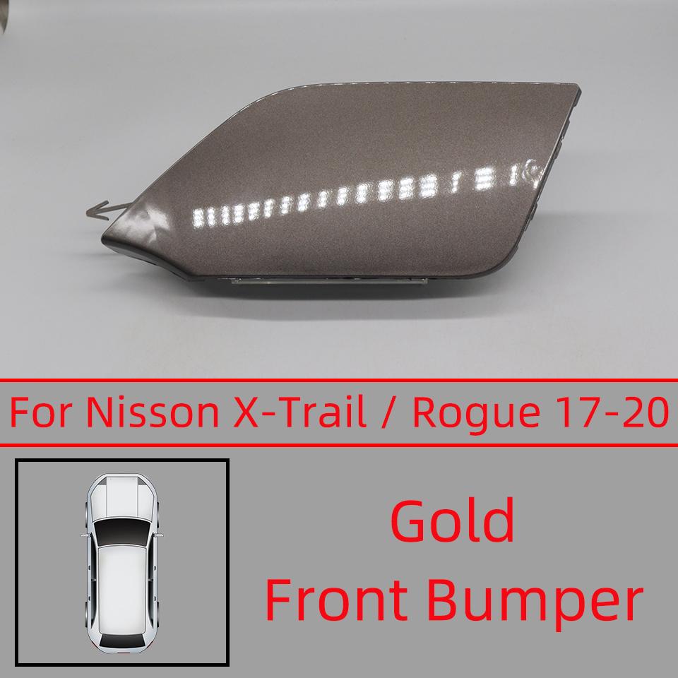 Auto Frontstoßstange Abschlepphaken Öse Abdeckung Deckel für Nissan X-Trail Rogue 2017 2018 2019 2020 Abschlepphaken Anhängerkupplung Kappe Zierleiste