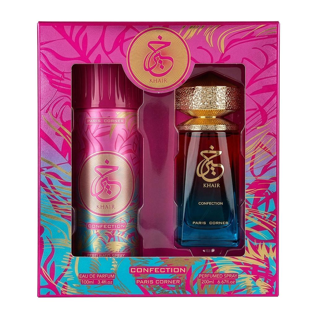 Paris Corner Khair Confection Parfémovaná voda 100 ml + Deodorant ve spreji 200 ml