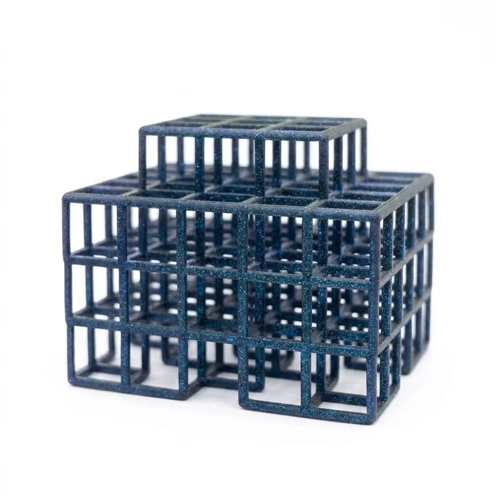 3D Printed Fish Tank Hideout Grid Multi-level Shrimp Hiding Place Aquarium Decoration