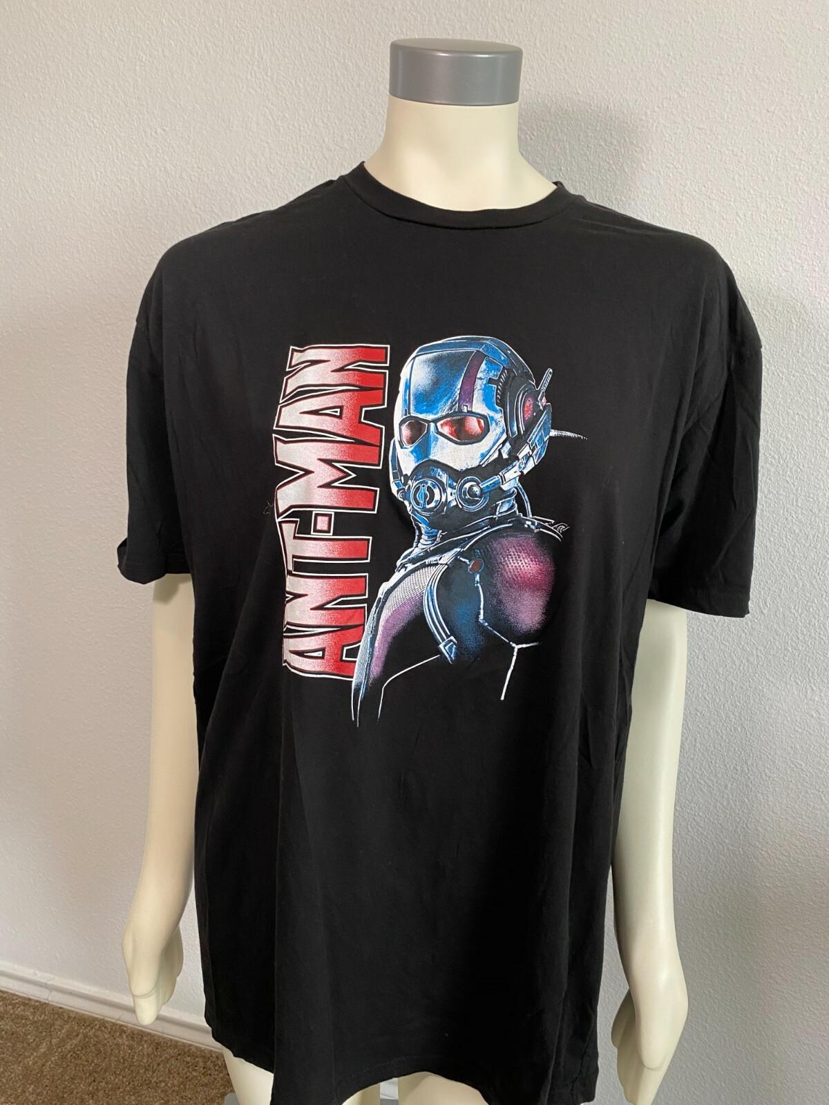 Ant-Man Glow Marvel Comics We Love Fine Licensed Adult T-Shirt ANT-MAN Size XXL S разноцветный