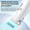 Type C Dog Paw Trimmer with LED Light Waterproof Pet Hair Trimmer with LED Display Dog Clippers for Grooming 18mm Widen Blade