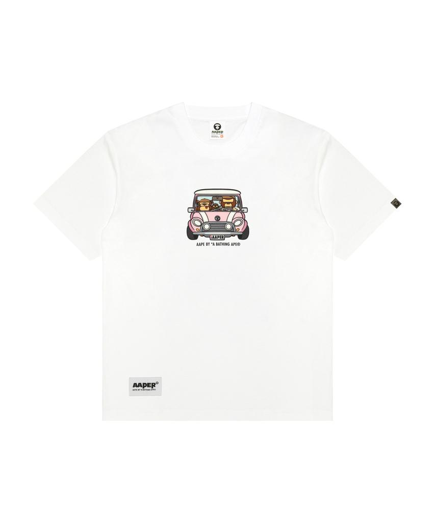Eipeu Aaper Graphic T-Shirt White / Aaptem1827Xxqwhx