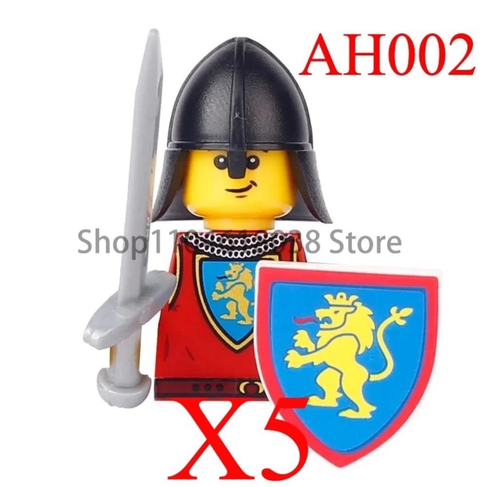 Green Dragon Raven Knights Shield Action Figures MOC Medieval Ancient Knights Scene Building Block Creative Toys for Children