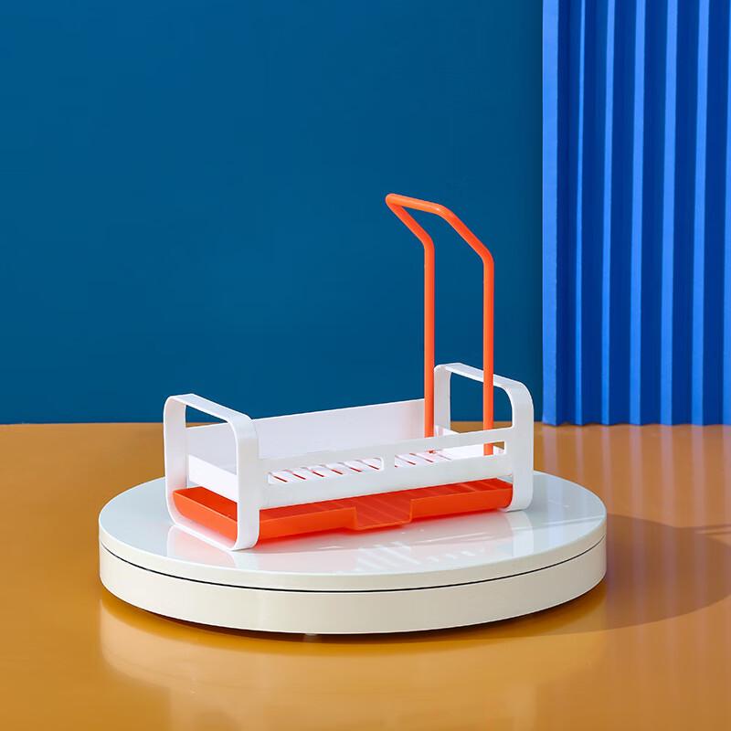 Wutuo Drill-Free Kitchen Sink Drainer Storage Rack