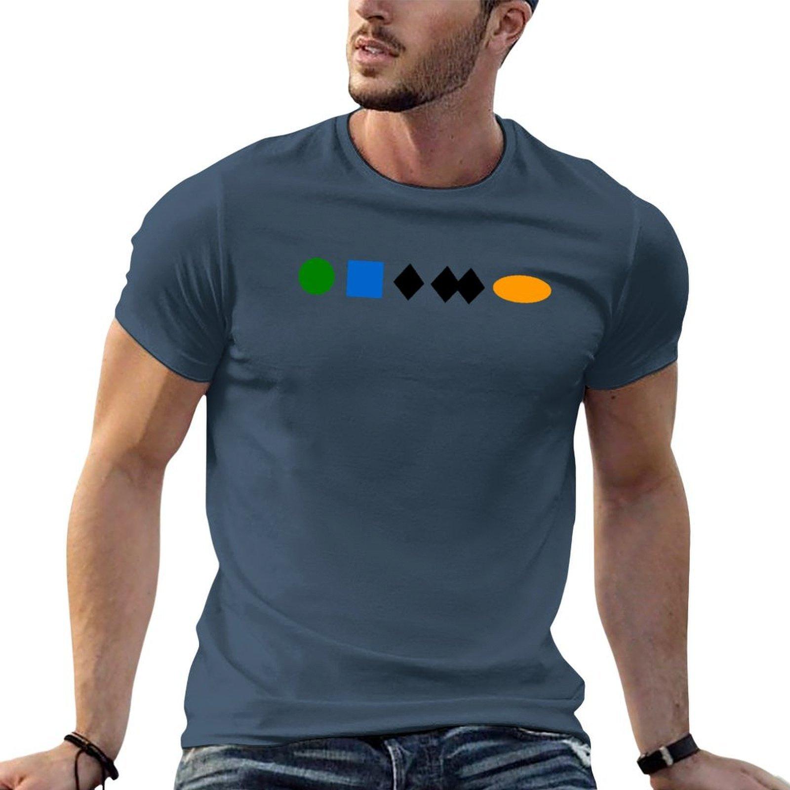 Ski Terrain Symbols Tshirt Halloween Casual Tshirt S