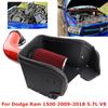 Hitzeschutz Kaltluftansaug-Kit Filter High-Flow Trockenfilter Aluminiumlegierung Für Dodge Ram 1500 5.7L V8 Motor 2009-2018