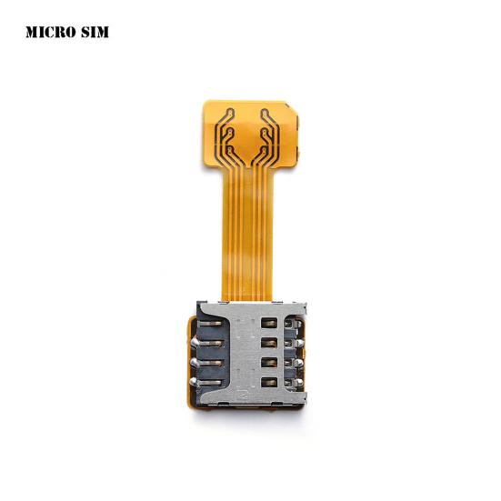 

TF Hybrid Sim Slot Dual SIM Card Adapter Micro SD Extender for Android Phone Micro Sim