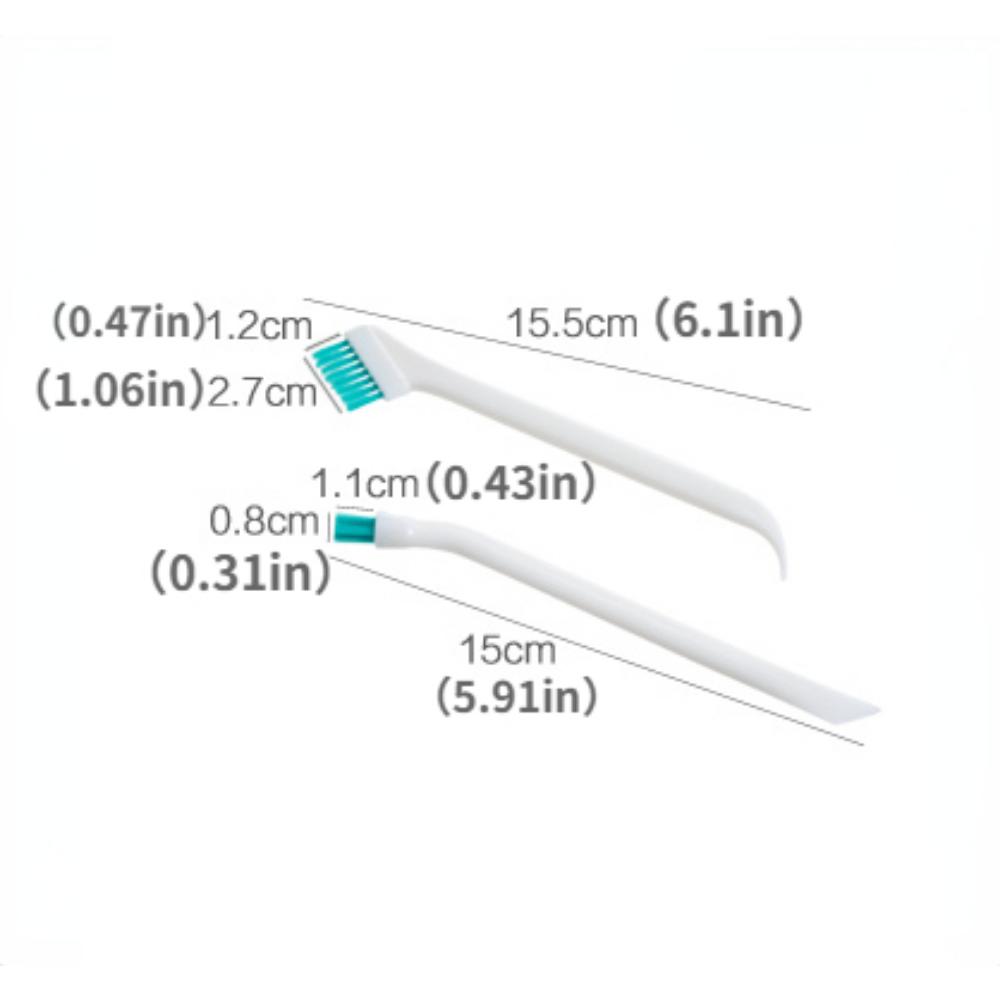 2-teiliges Set Wasserflaschen-Reinigungsbürsten - Weiche Borsten, schonend zu Flaschen, effektiver Milchrückstands-Entferner, Baby-Grundausstattung, leicht zu reinigen