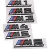 BMW M Sport Emblem Car Stickers for 3, 5, 7 Series, M5/M4/M1/M3/M2, X5/X6 - Thunder Tail Emblem