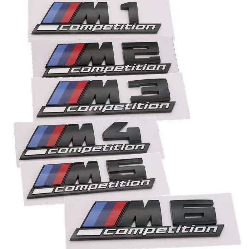 BMW M Sport Emblem Car Stickers for 3, 5, 7 Series, M5/M4/M1/M3/M2, X5/X6 - Thunder Tail Emblem