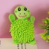 Squeaky Plush Dog Toy Mop Animal Design Stuffed Crinkle Pet Chew Toy Interactive Puppy Teething Toy for Small Dogs