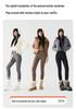 2025 Women's Plus Velvet Thickened Slim-Fit Warm Cotton Yoga Pants for Autumn and Winter