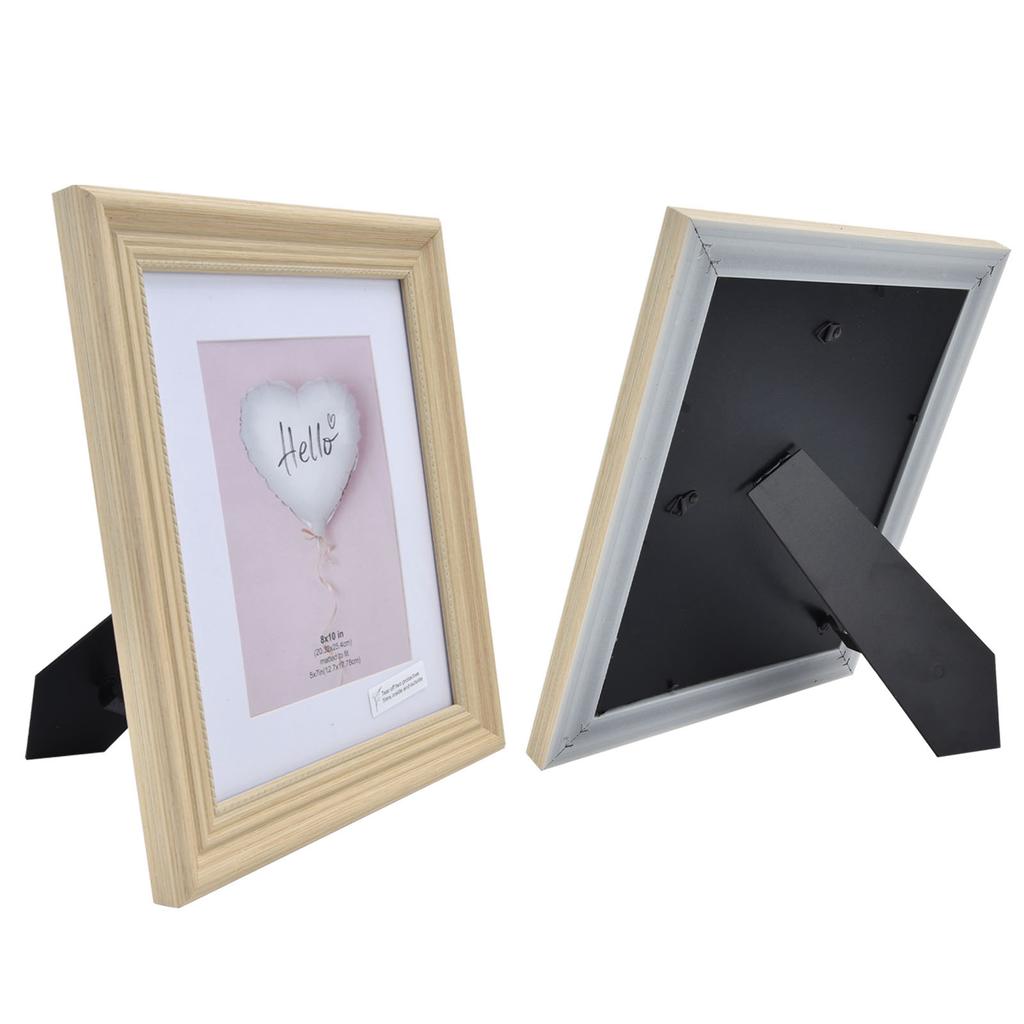 Ramă Foto Modernă Culoare Lemn Ramă Foto Inovatoare pentru Afișare pentru Casă Birou Dormitor