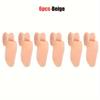 2pcs/6pcs Soft & Flexible Premium Toe Separators - RooRuns, Durable, Comfort for Long-Term Wear, Unisex Design for Men and Women of All Sizes
