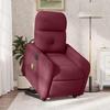 Vidaxl Lift-Up Massage Chair, Electric, Reclining, Red