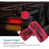 LED Trailer Lights, RV Tail Lights LED, RV Brake Lights, Brake Stop Turn Camper Tail Lights With Red Reflex Trailer Tail Lights
