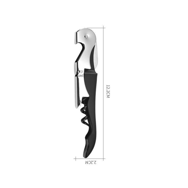 Professional Waiter s Corkscrew Premium Wood Handle Wine Opener with Foil Cutter Multifunction Portable Bottle Opener Bar Tool