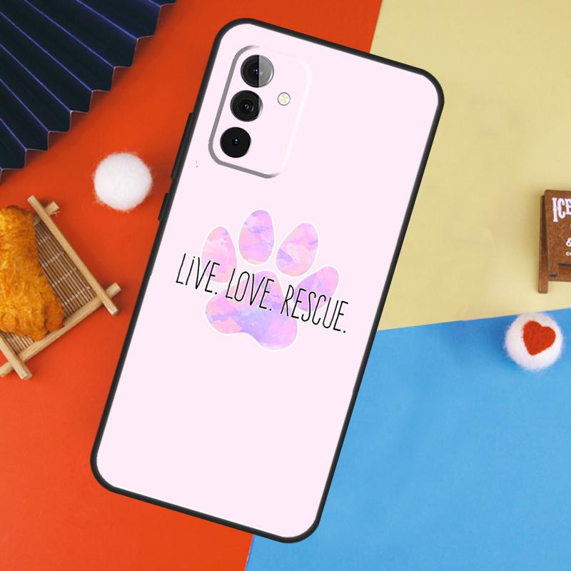 Cat Dog Paw Design Case For Samsung Galaxy A53 A33 A13 A54 A34 A14 A56 A36 A16 A06 A12 A32 A52 A35 A17 A15 A55