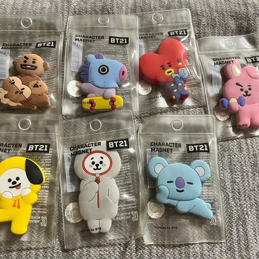 BT21 Character Magnet Set of 7