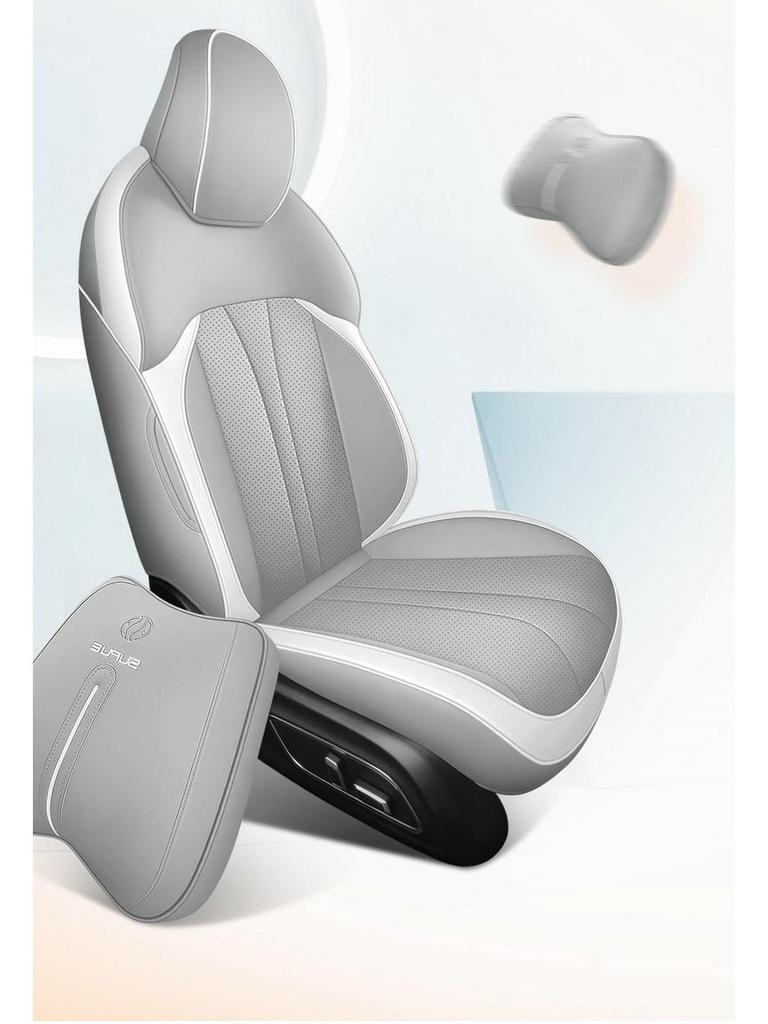 Xiaopeng P5 Universal Leather Car Seat Cushion - Full Wrap, All-Season