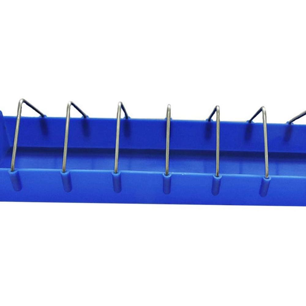 Duck Bird Durable Duck Chicken Slot Container Food Dispenser Feeding Dish Pigeon Feeder