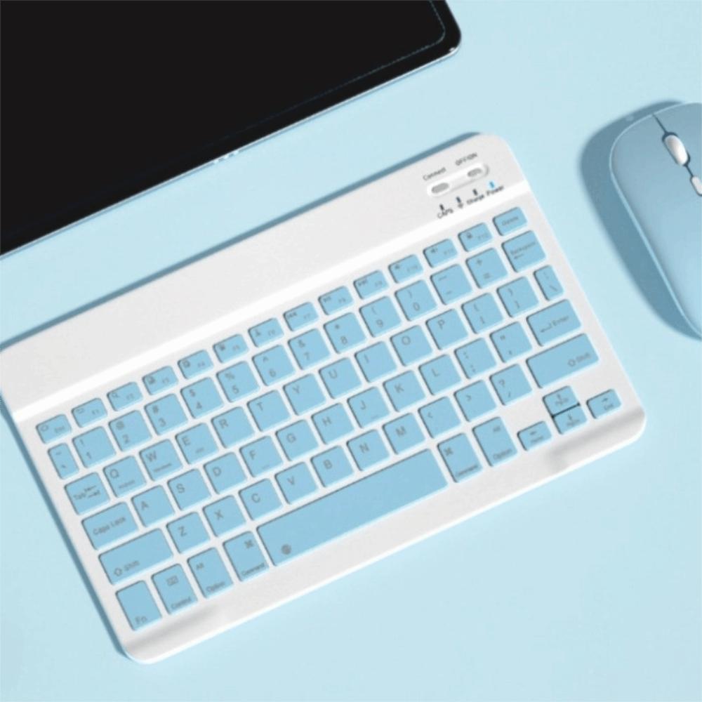 Mini Bluetooth Keyboard Rechargeable Portable Keyboard Ultra Thin Wireless Keyboard Notebook