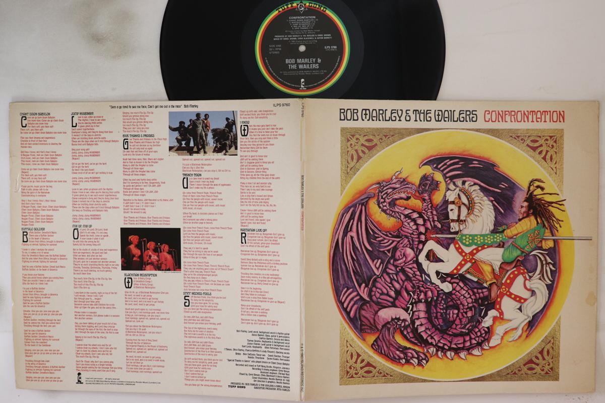 

Виниловая пластинка БОБ МАРЛИ THE WAILERS Confrontation ILPS9760 Island Records 1983 Великобритания Регги Ска Даб Б/у