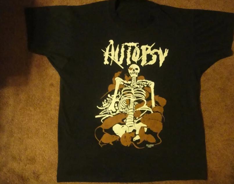 Skull Graphic Autopsy Band Unisex UU47 XXXL