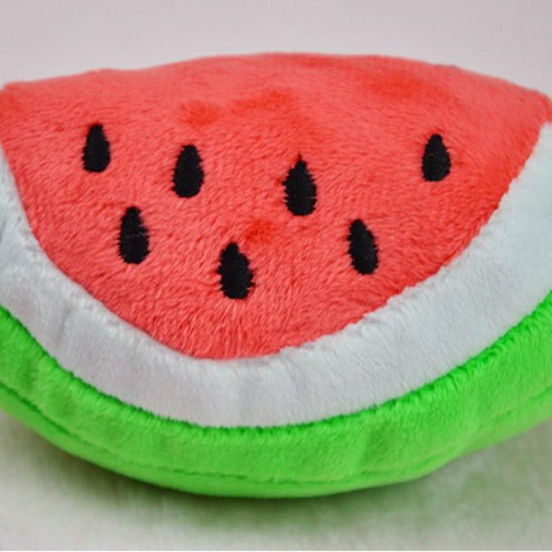 Plush Dog Toy With Sound Effect Pets Cats Interactive SqueakyShape Chew