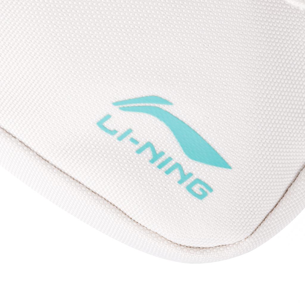 Li Ning Polyester Crossbody Bags Regular Unisex Ecru YBDV055-2