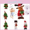 Musical Singing Dancing Christmas Tree Toy Santa Claus For Kids Xmas Gifts