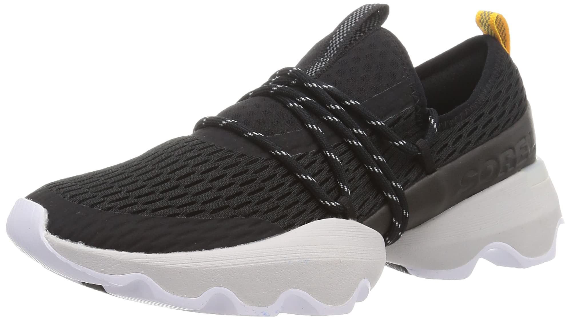 

Sorel Kinetic Impact Lace NL4694 Women s Sneakers, Size 23.5cm, Black and White