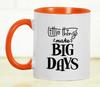 Inkdotpot Little Things Make Big Days Encouragment Motivational Positivity Vibes Quotes Birthday Gift For Employee Boss Coworkers  - 11Oz