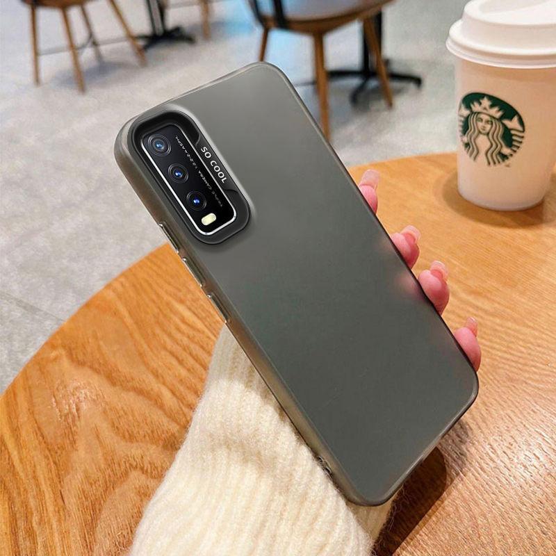 

Для Vivo Y20 Case vivo Y20i Phone Case vivo Y20s Cover vivo Y12s Y20G Y20A Case V2029 Luxury Metallic Aurora Skin Matte Cover vivo Y20