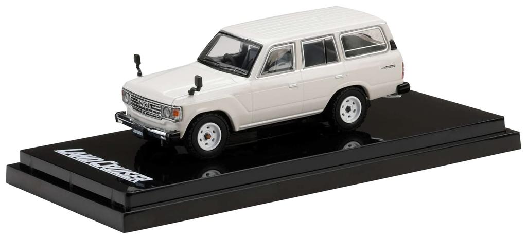 Hobby Japan Toyota Land Cruiser 60 GX 1981 White 1/64