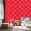 Hearts Wallpaper Red and Coral 50x1000