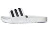 Adilette Boost Slides 'White Black Stripes' FY8155
