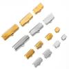 10-20pcs Stainless Steel Cove Clasps Cord End Caps String Ribbon Leather Clip DIY Jewelry Making Supplies for Necklace Bracelet