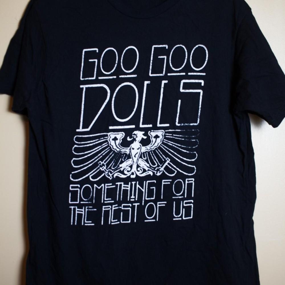 

Trend The Goo Goo Dolls Black Cotton Shirt Full size S5XL CS117 Unisex T-Shirt XXL