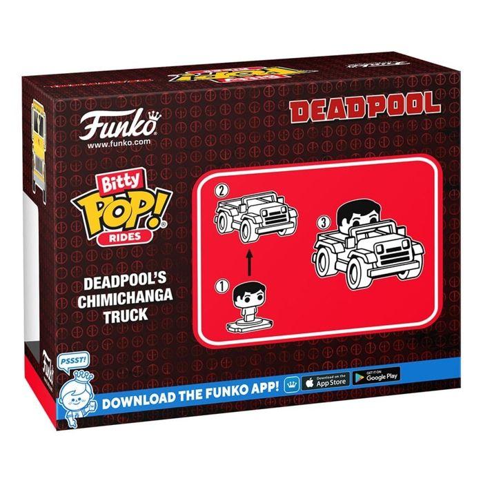 Figurine Bitty Pop! Ride - Deadpool - Deadpool Avec Camion