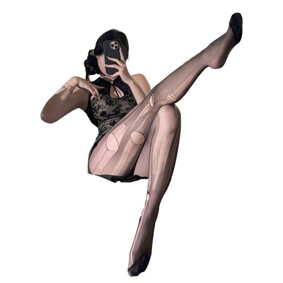 Women Tights Thigh No Show Silky Sexy High Pantyhose Leggings Seamless