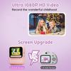 Kids Instant Color Printing Camera 1080P Colorful Po Thermal Print Toys Camera Video Games Music Children Boys Girls Gifts