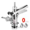 U System Keg Coupler, Draft Beer Keg Tap Coupler U Type Dispenser, Brewing Sankey Kegerator For Creamy Stouts