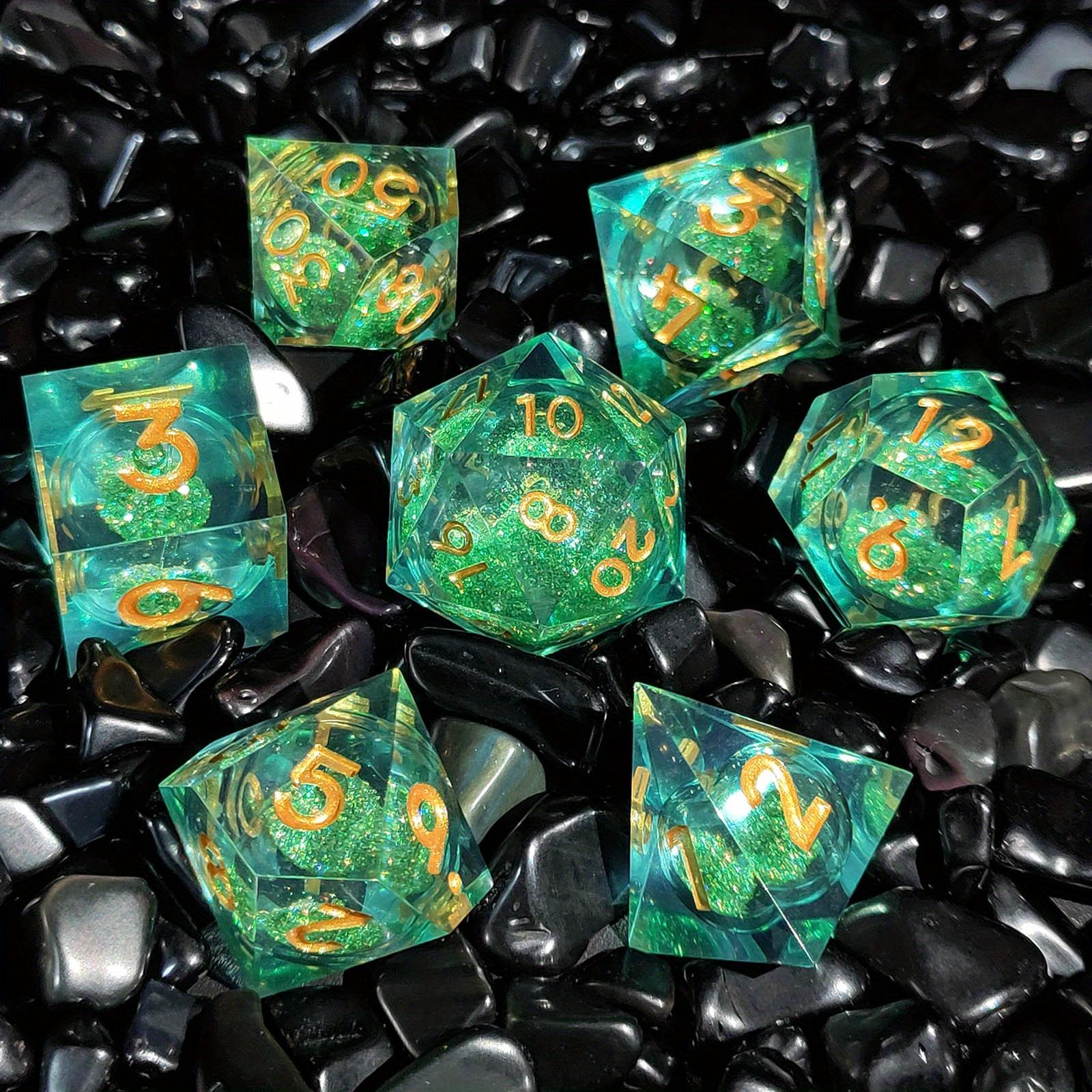 

D&D Liquid Flow Core Dice & Liquid Activity Eye & Ring Sharp Edge D and D Dungeon and Dragon Pathfinder Рольові ігри Dice